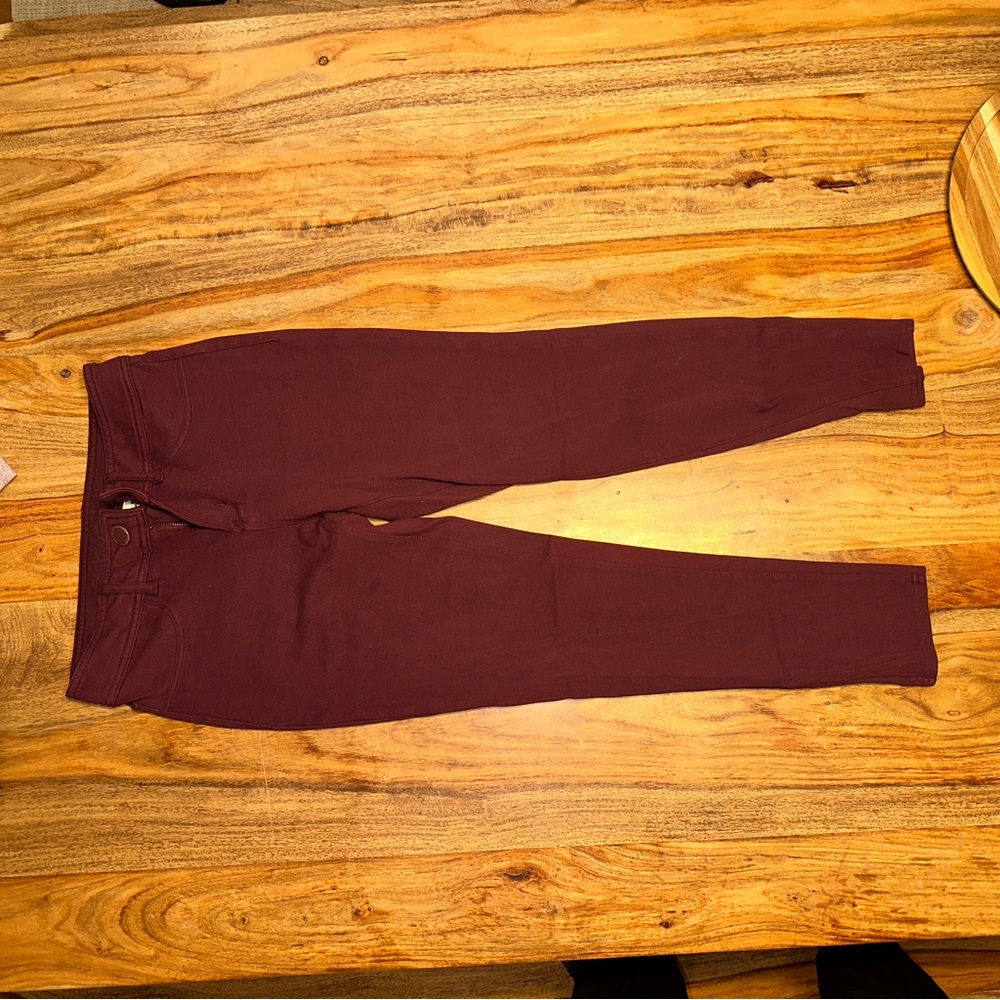 Maroon Jeggings
